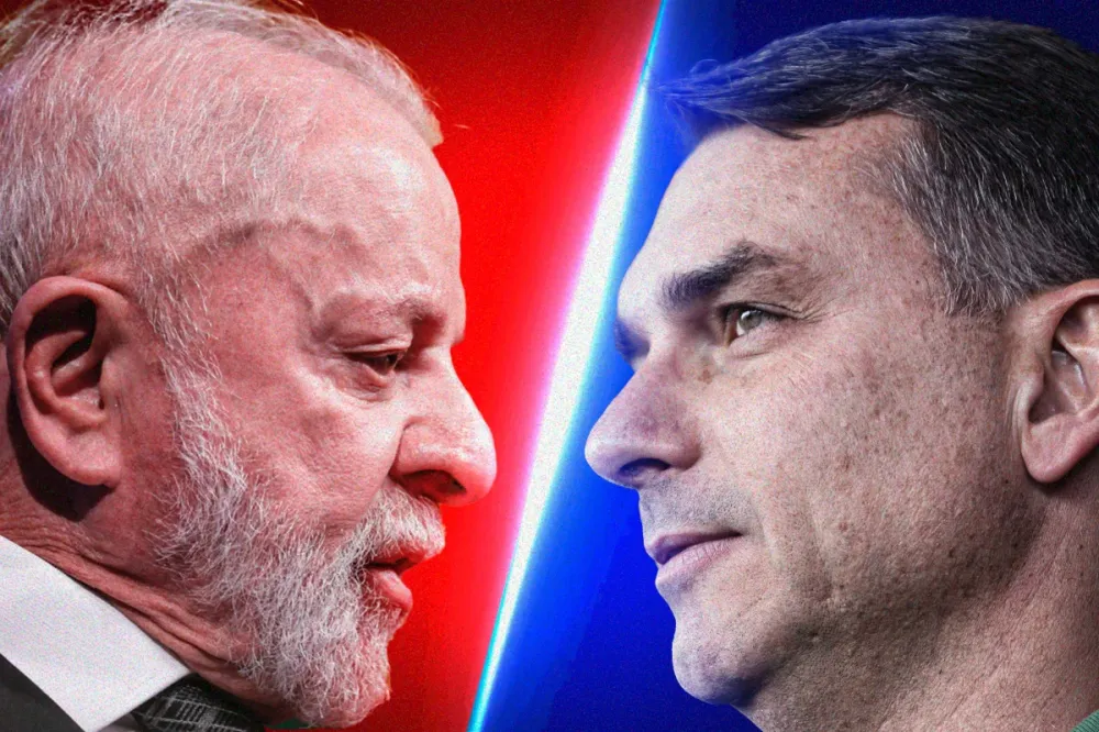 Pesquisa Datafolha: Lula tem 39% e Flávio Bolsonaro 35% no 1º turno 
