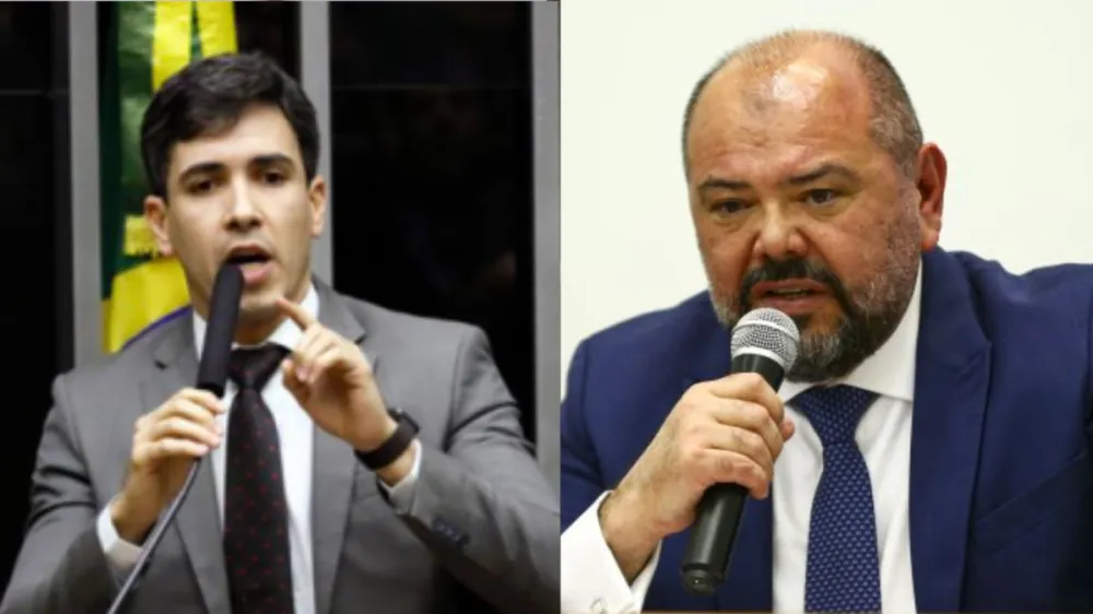 O ex-deputado federal Euclydes Marcos Pettersen Neto (Republicanos-MG) e o ex-ministro da Previdência José Carlos Oliveira • Marcelo Camargo/Agência Brasil/ Luis Macedo/Câmara dos Deputados