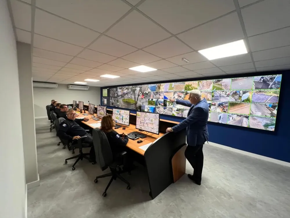 Novo Centro Integrado de Comando e Controle reforça segurança de Linhares Prefeitura de Linhares/Divulgação